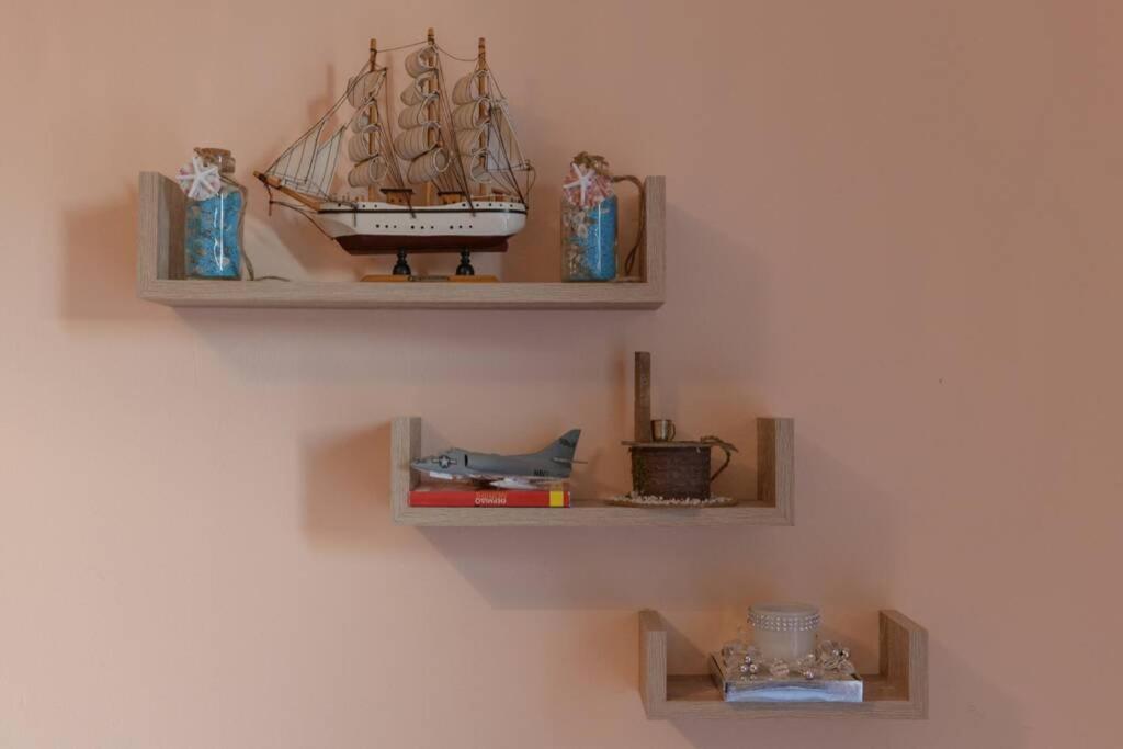 Bright Newly Renovated Apt Near Beach & Center+Ac Anemomylos Luaran gambar